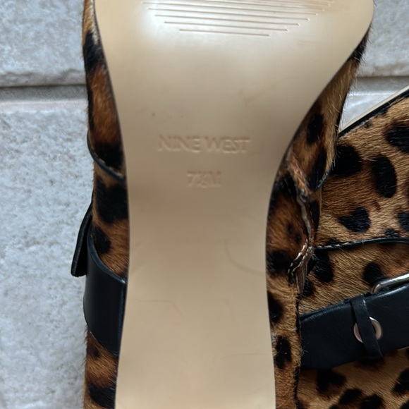 NWOB Nine West Booties Animal Print - Picture 5 of 8